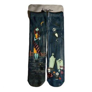 Disney Nightmare Before Christmas Jack Skellington Sally Lock Shock Barrel Socks